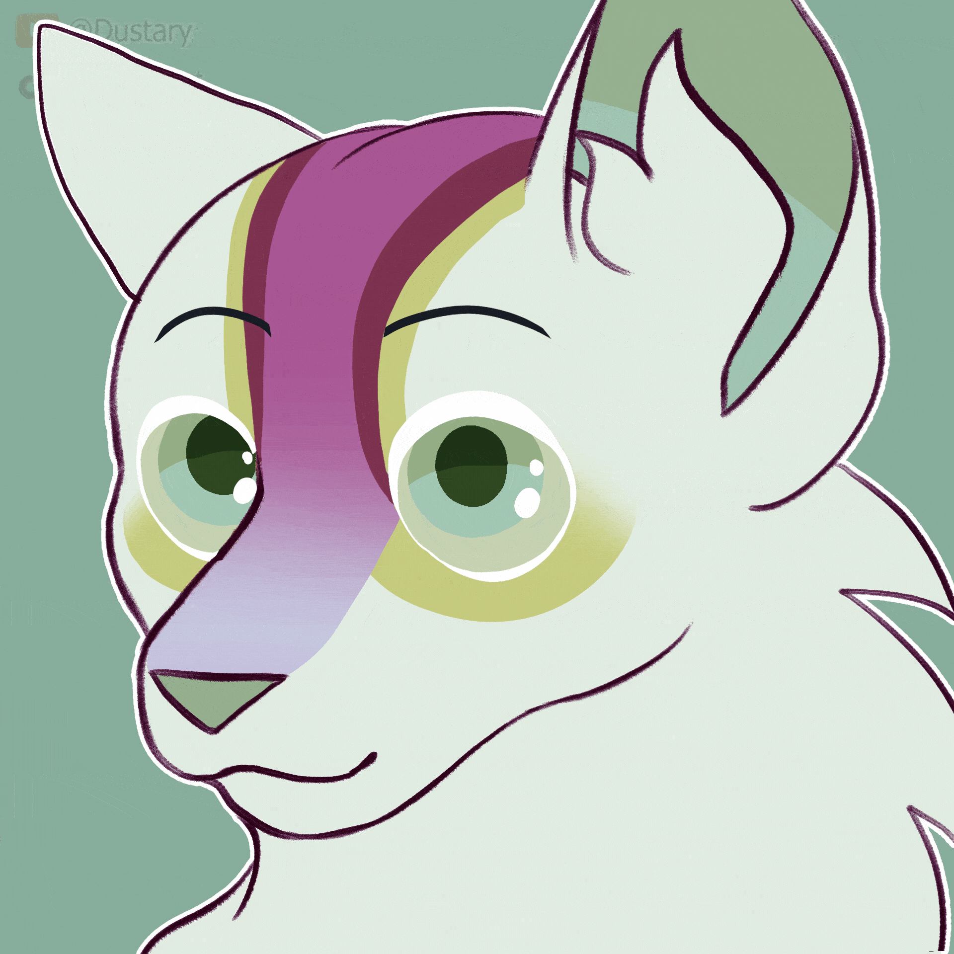flat lined icon